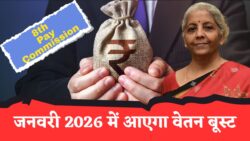 1 जनवरी 2026 को आएगा सबसे बड़ा झटका! 8वां वेतन आयोग लगते ही सरकारी कर्मचारियों के खातों में सीधे 3–5 लाख रुपये की एकमुश्त बरसात
