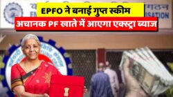 EPFO का नया गुप्त नियम — साल में एक बार पीएफ वाले को बिना बताए अचानक बोनस ब्याज, पैसा खुद खाते में गिरने वाला!